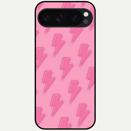  Pink Moo Magic Glass Case For Google Pixel 10 Pro back cover – full design glossy printed glass finish