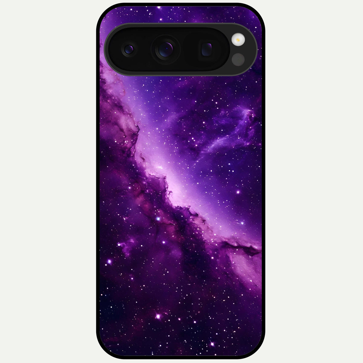  Purple Shade Sky Glass Case For Google Pixel 10 Pro back cover – full design glossy printed glass finish