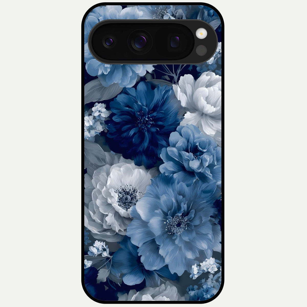  Royal Bloom Garden Glass Case For Google Pixel 10 Pro back cover – full design glossy printed glass finish