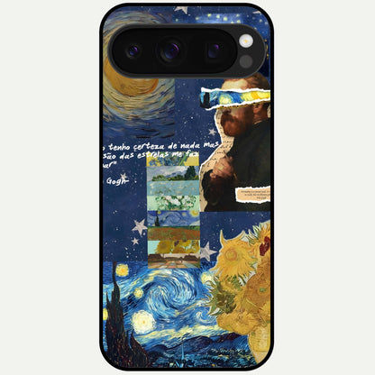  Starry Dream Vision Glass Case For Google Pixel 10 Pro back cover – full design glossy printed glass finish