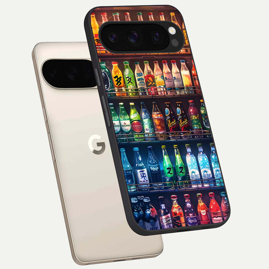  Colorfull Tree phone case For Google Pixel 10 Pro showing premium glass back cover with detailed artwork