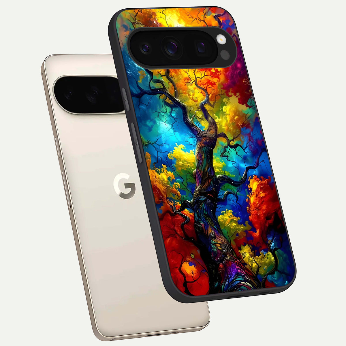  Colorful Soda Bottles phone case For Google Pixel 10 Pro showing premium glass back cover with detailed artwork