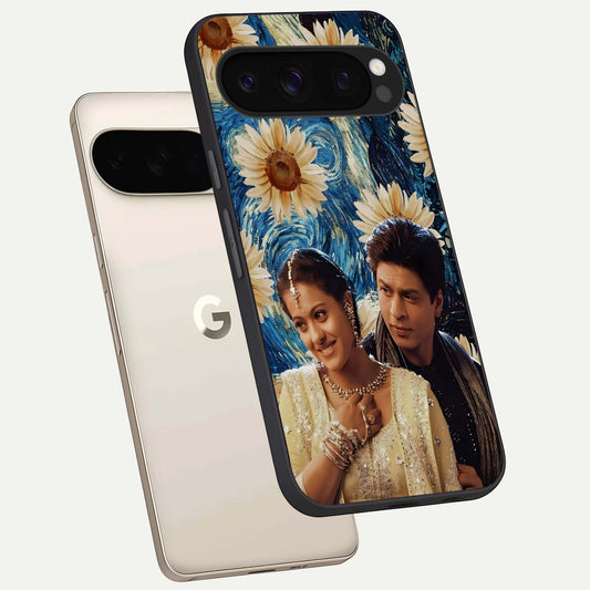  Eternal Love Story phone case For Google Pixel 10 Pro showing premium glass back cover with detailed artwork