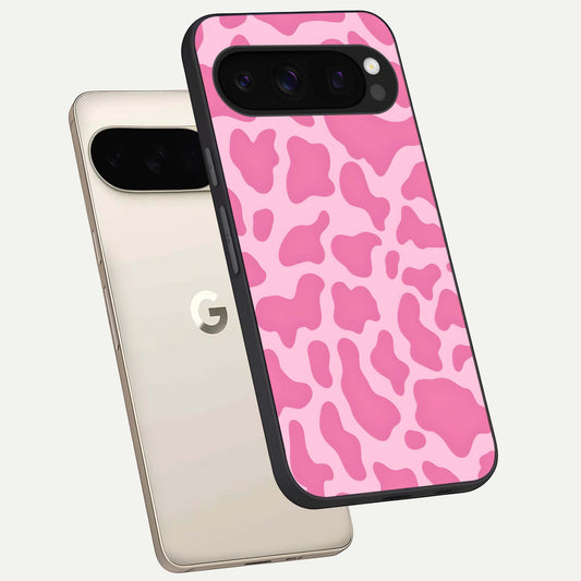 Pinkish Scenery phone case For Google Pixel 10 Pro showing premium glass back cover with detailed artwork