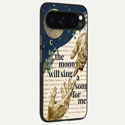 Aesthetic Divine back cover For Google Pixel 10 Pro slim fit glass case with vibrant aesthetic design