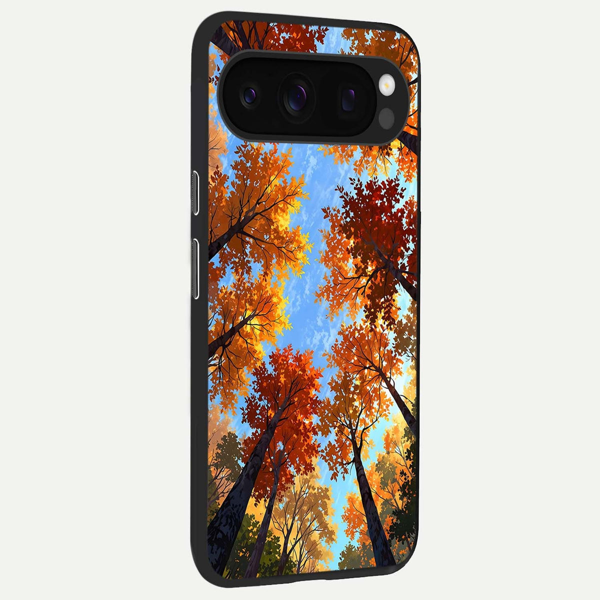 Autumn Sky Rise back cover For Google Pixel 10 Pro slim fit glass case with vibrant aesthetic design