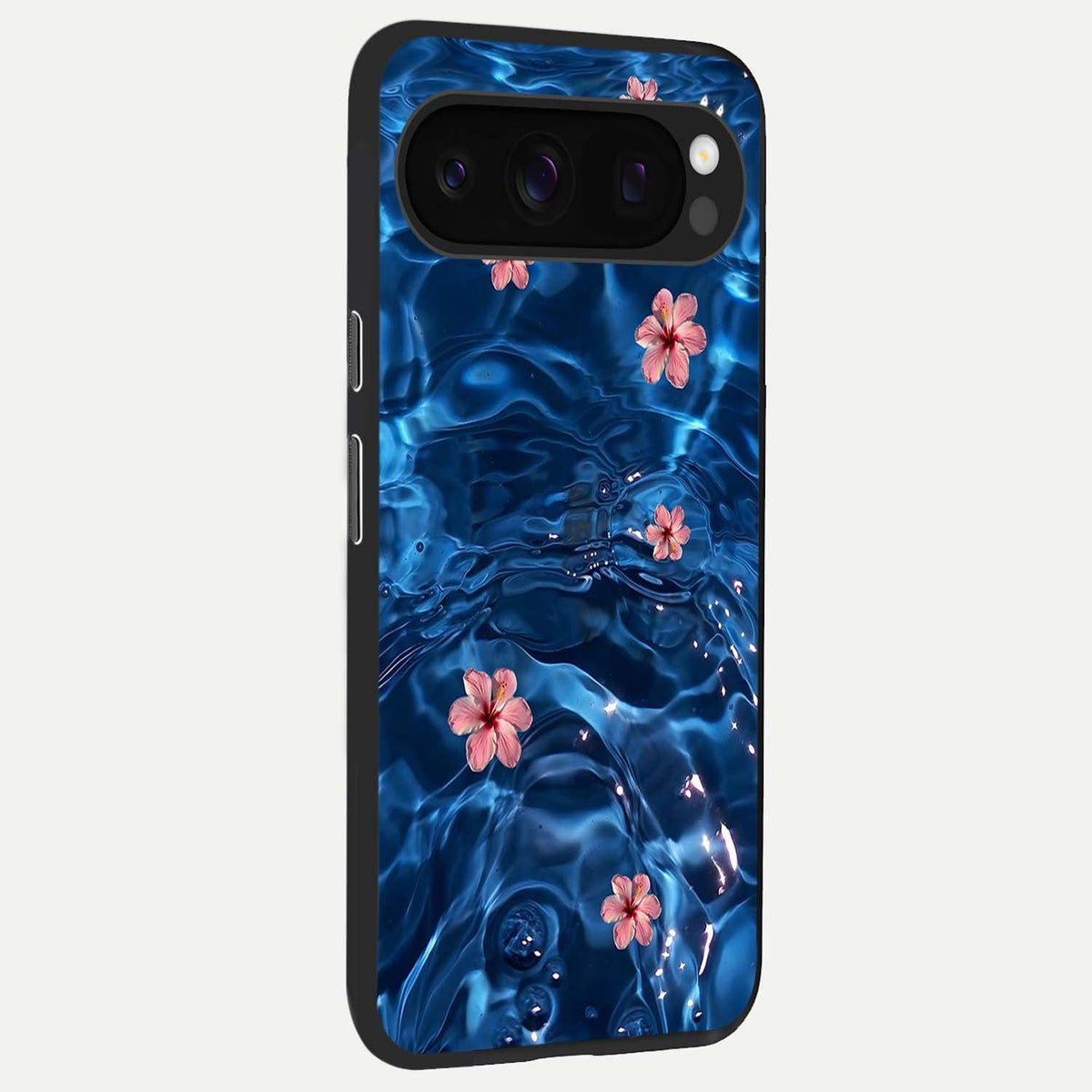  Bloom Thread Art back cover For Google Pixel 10 Pro slim fit glass case with vibrant aesthetic design