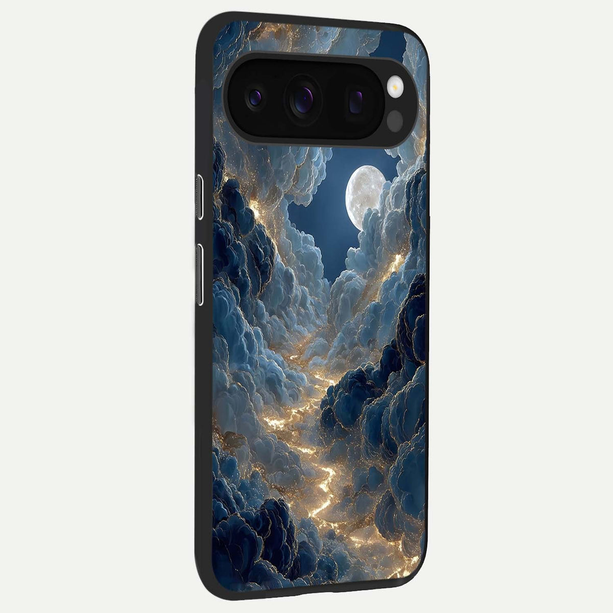  Celestial Cloud Road back cover For Google Pixel 10 Pro slim fit glass case with vibrant aesthetic design