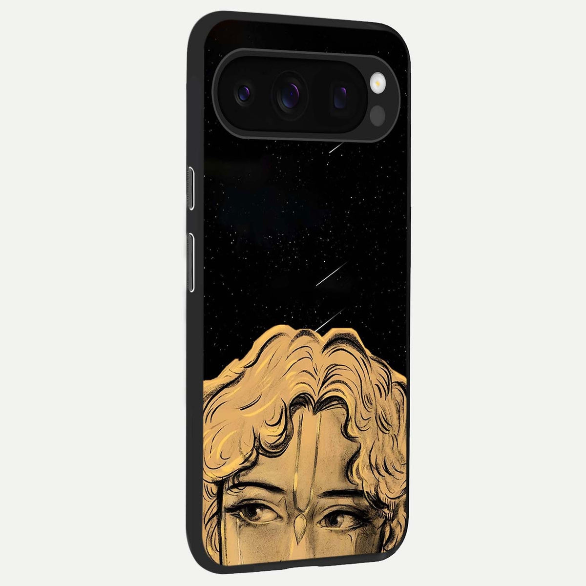  Celestial Gods Plan back cover For Google Pixel 10 Pro slim fit glass case with vibrant aesthetic design