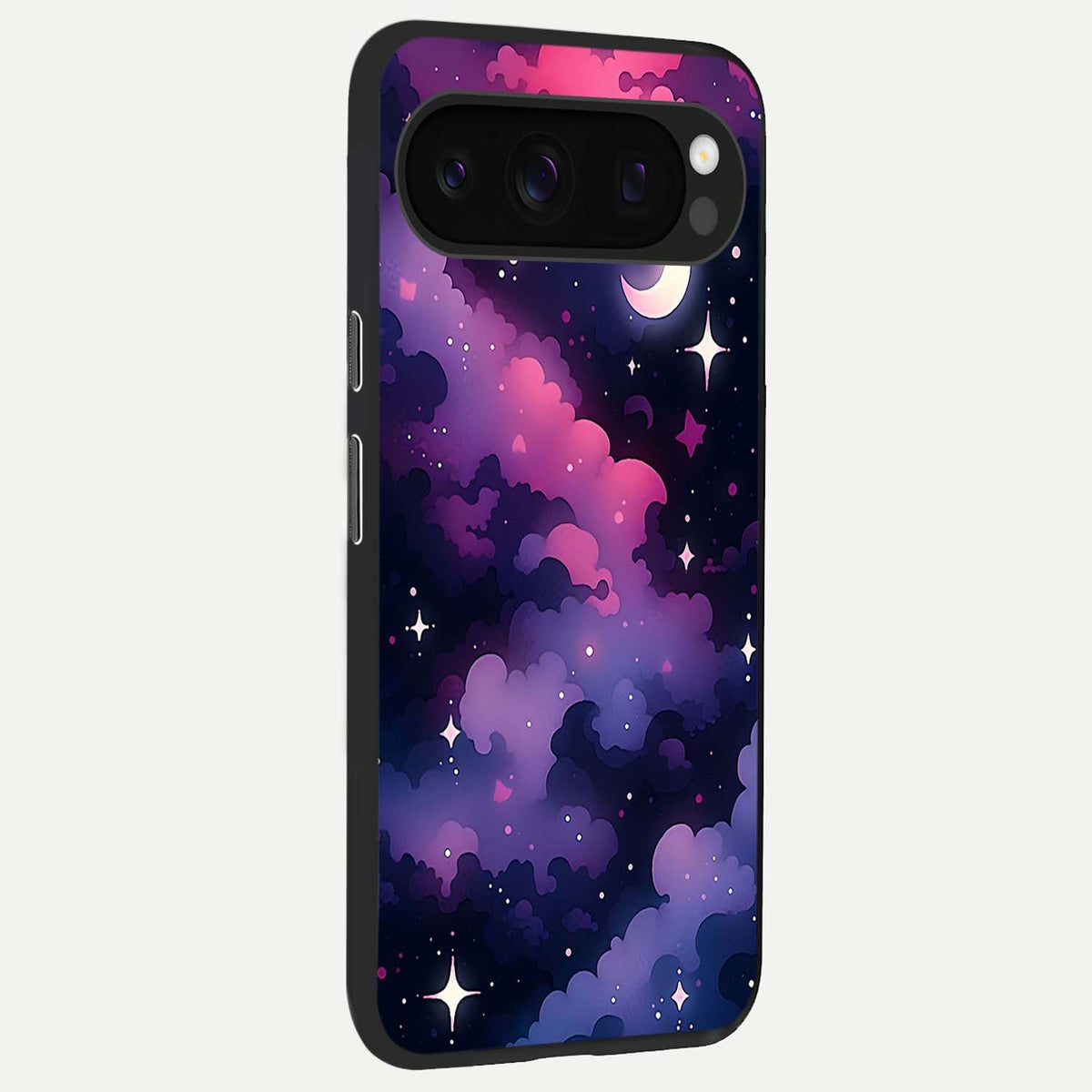  Celestial Moon Magic back cover For Google Pixel 10 Pro slim fit glass case with vibrant aesthetic design