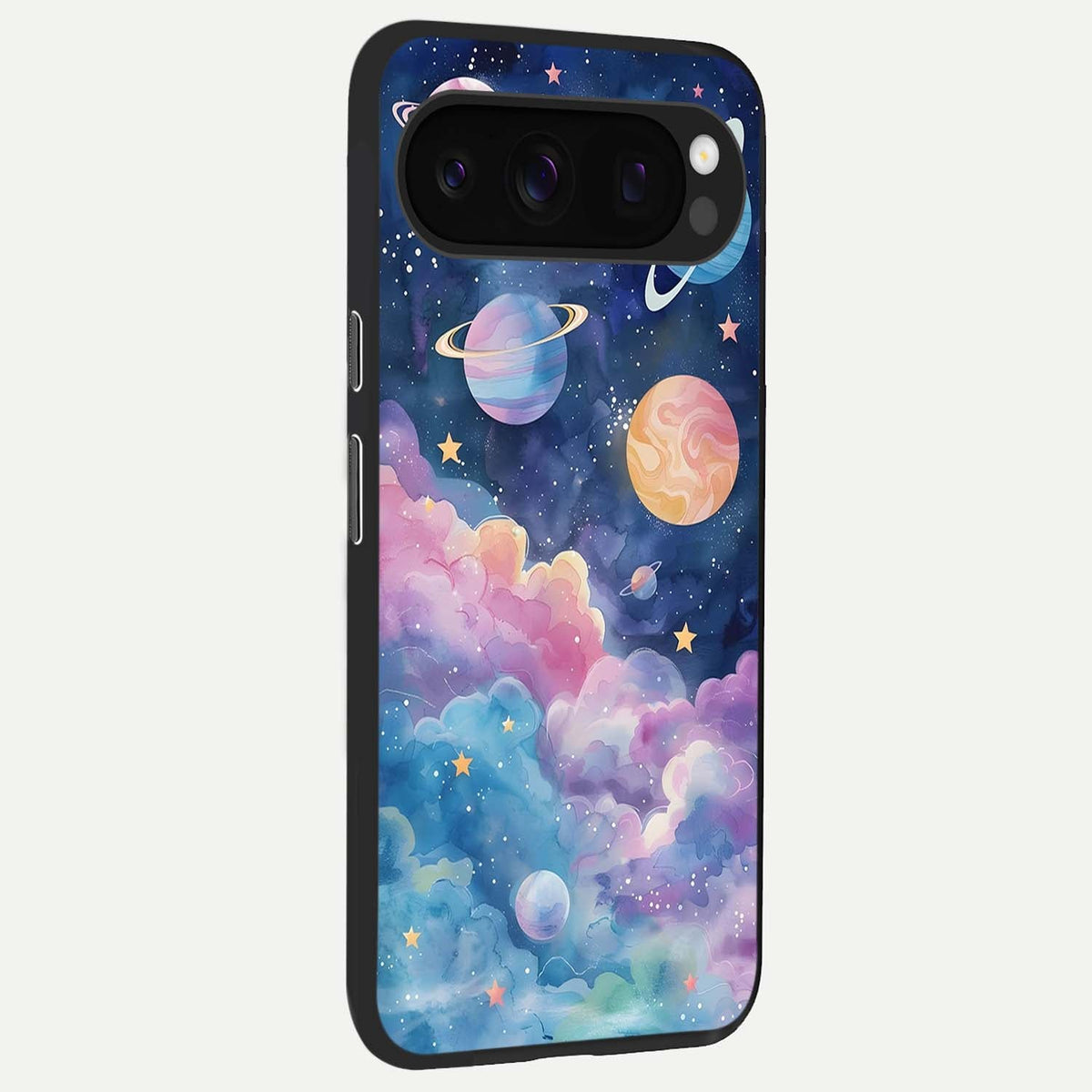  Cosmic Planet Dreams back cover For Google Pixel 10 Pro slim fit glass case with vibrant aesthetic design