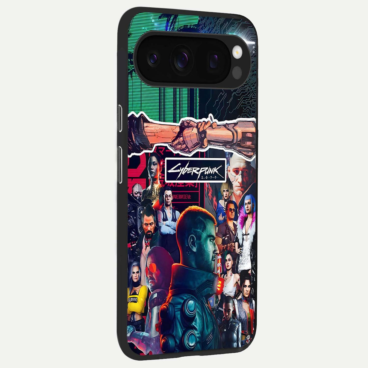  CYBERPUNK Legacy back cover For Google Pixel 10 Pro slim fit glass case with vibrant aesthetic design