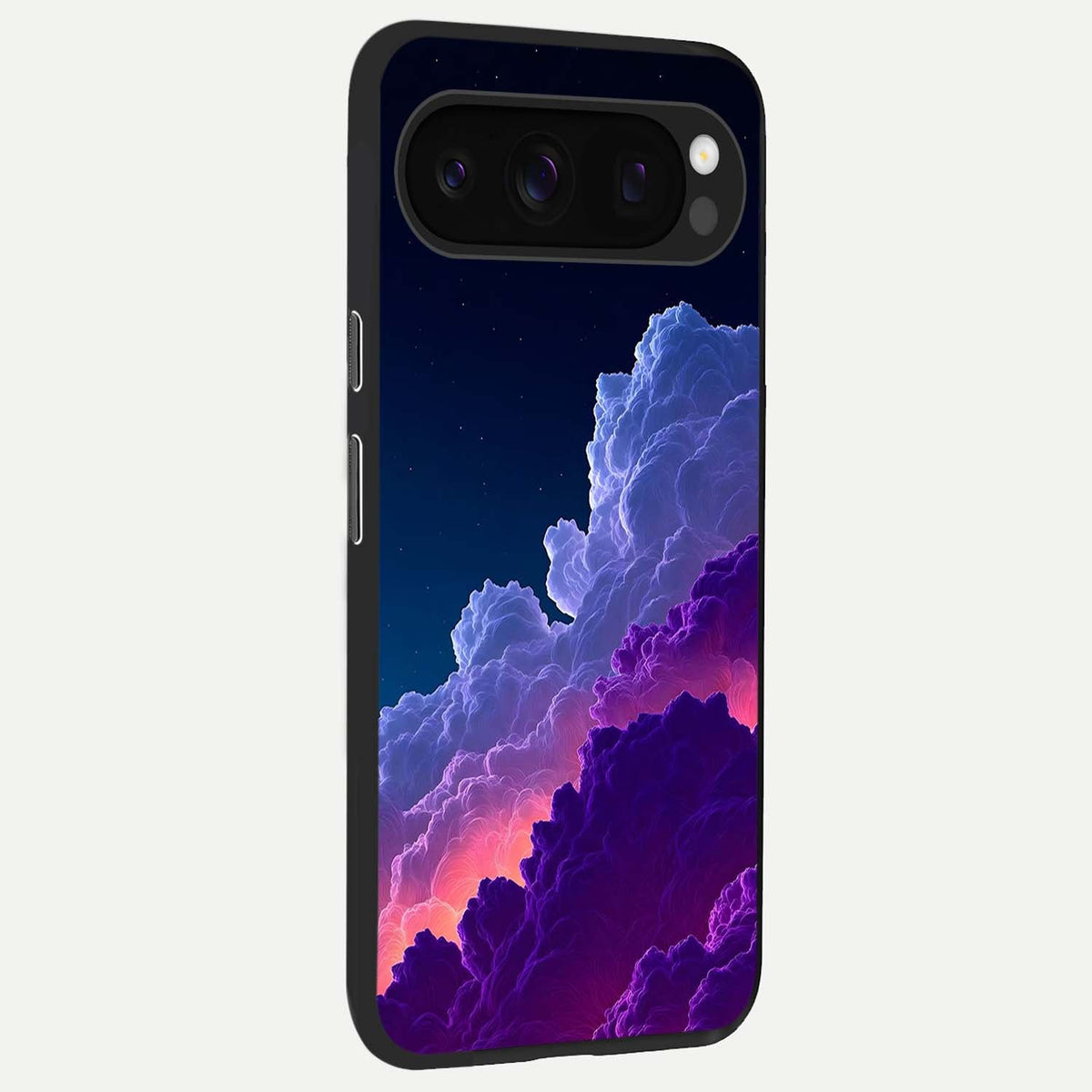 Dreamy Cloud Skies back cover For Google Pixel 10 Pro slim fit glass case with vibrant aesthetic design