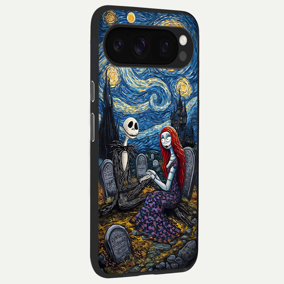  Eternal Night Love back cover For Google Pixel 10 Pro slim fit glass case with vibrant aesthetic design
