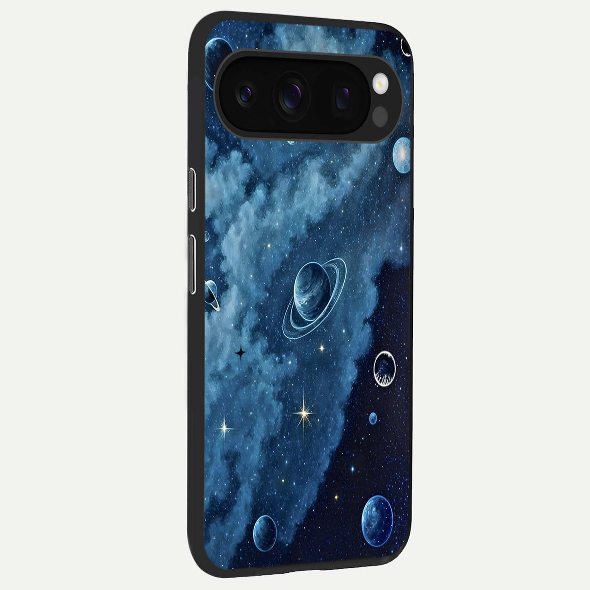  Galaxy Dream Space back cover For Google Pixel 10 Pro slim fit glass case with vibrant aesthetic design