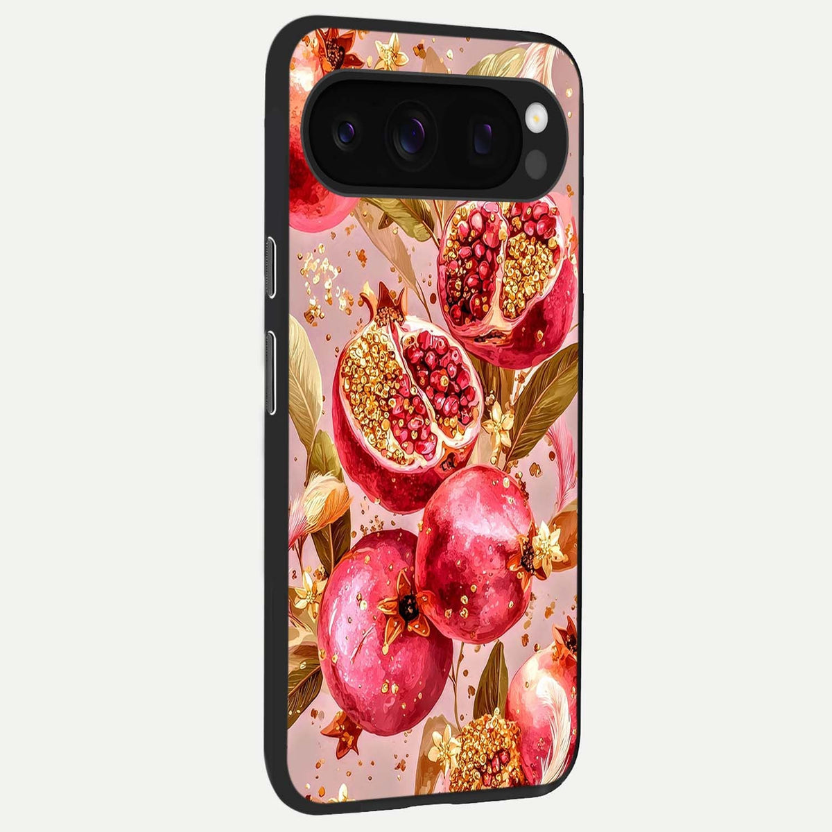  Golden Bloom Glow back cover For Google Pixel 10 Pro slim fit glass case with vibrant aesthetic design