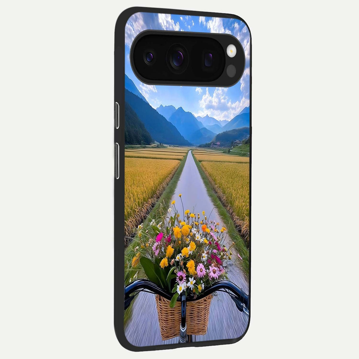  Golden Field Journey back cover For Google Pixel 10 Pro slim fit glass case with vibrant aesthetic design