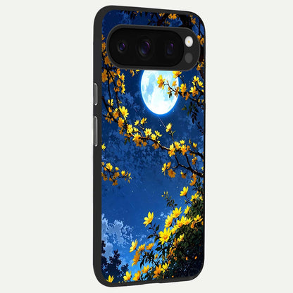  Golden Night Glow back cover For Google Pixel 10 Pro slim fit glass case with vibrant aesthetic design