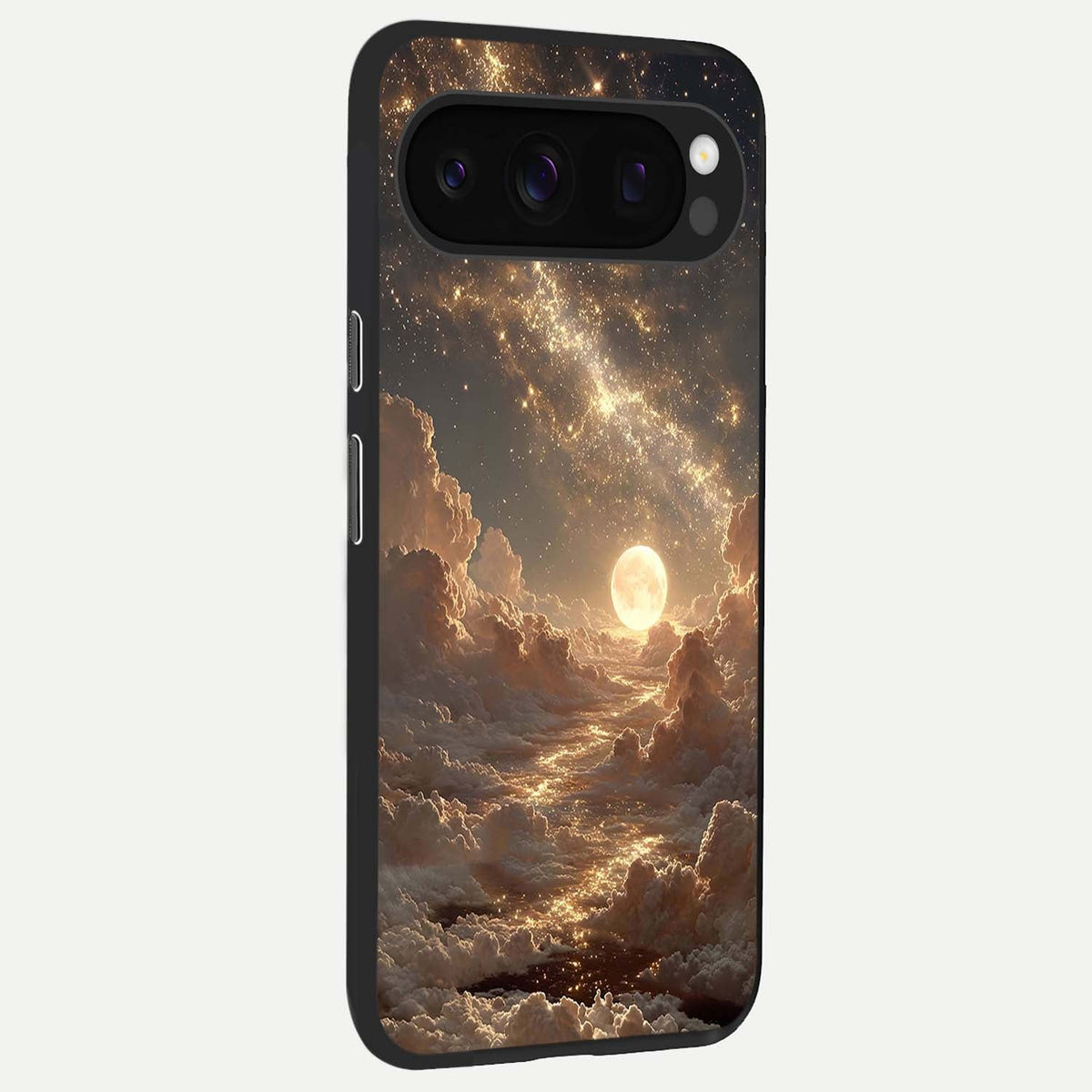  Golden Sky Dream back cover For Google Pixel 10 Pro slim fit glass case with vibrant aesthetic design