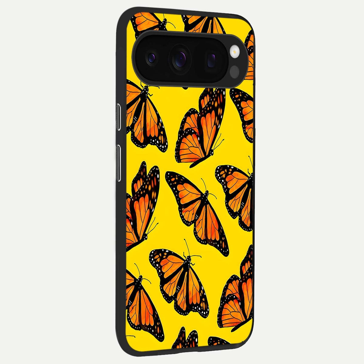 Golden Wing Flight back cover For Google Pixel 10 Pro slim fit glass case with vibrant aesthetic design