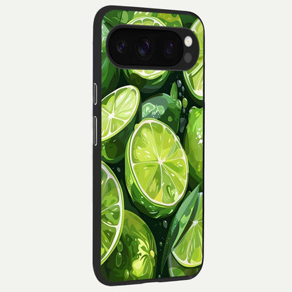  Green Kawasaki back cover For Google Pixel 10 Pro slim fit glass case with vibrant aesthetic design