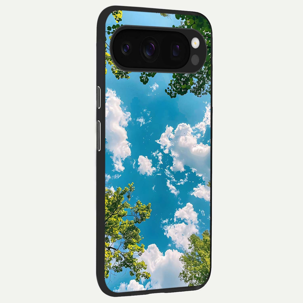  Green Moon Energy back cover For Google Pixel 10 Pro slim fit glass case with vibrant aesthetic design