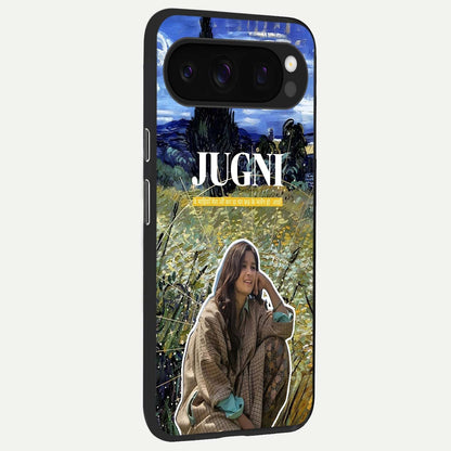  Jugni Soul Vibes back cover For Google Pixel 10 Pro slim fit glass case with vibrant aesthetic design