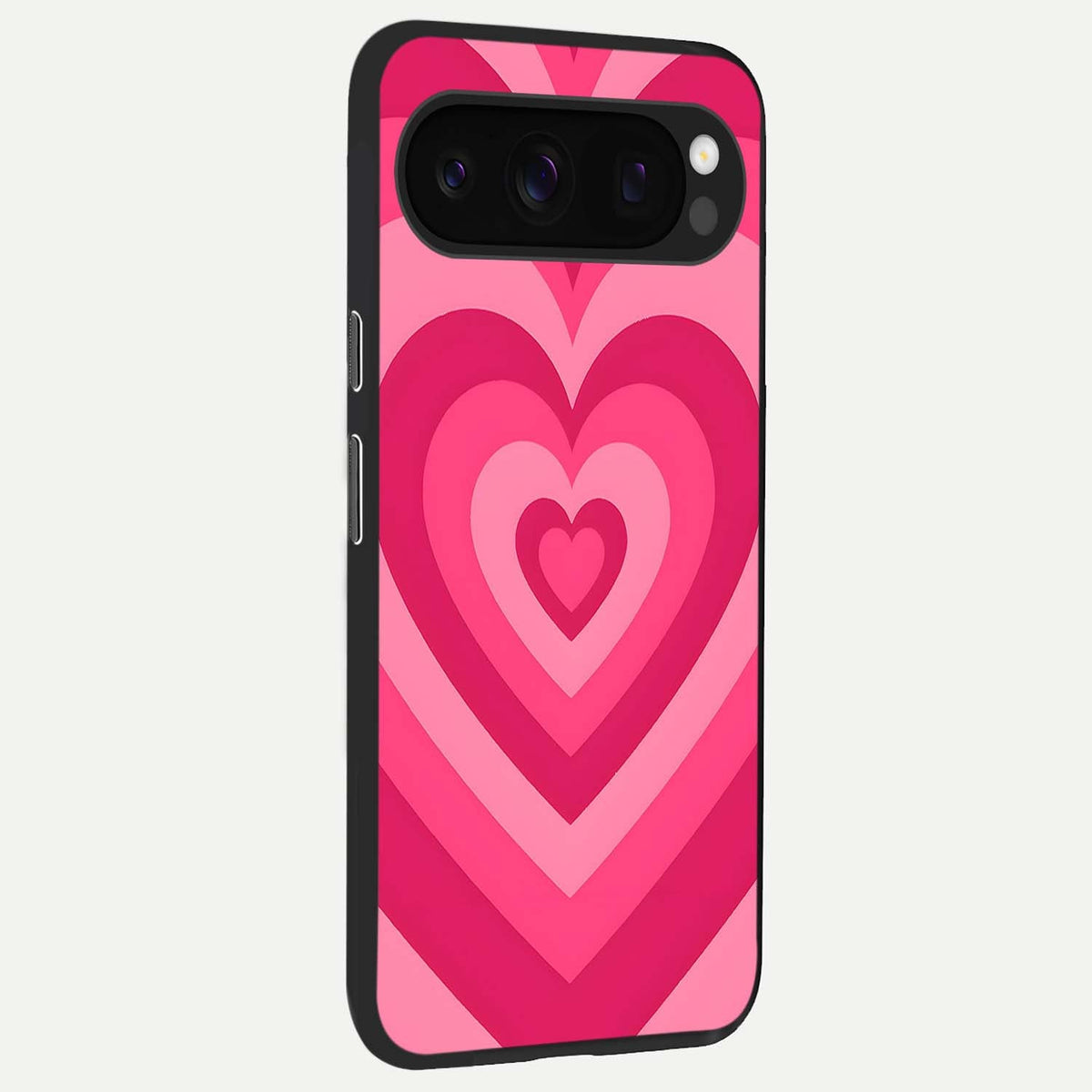  Layered Love Hearts back cover For Google Pixel 10 Pro slim fit glass case with vibrant aesthetic design