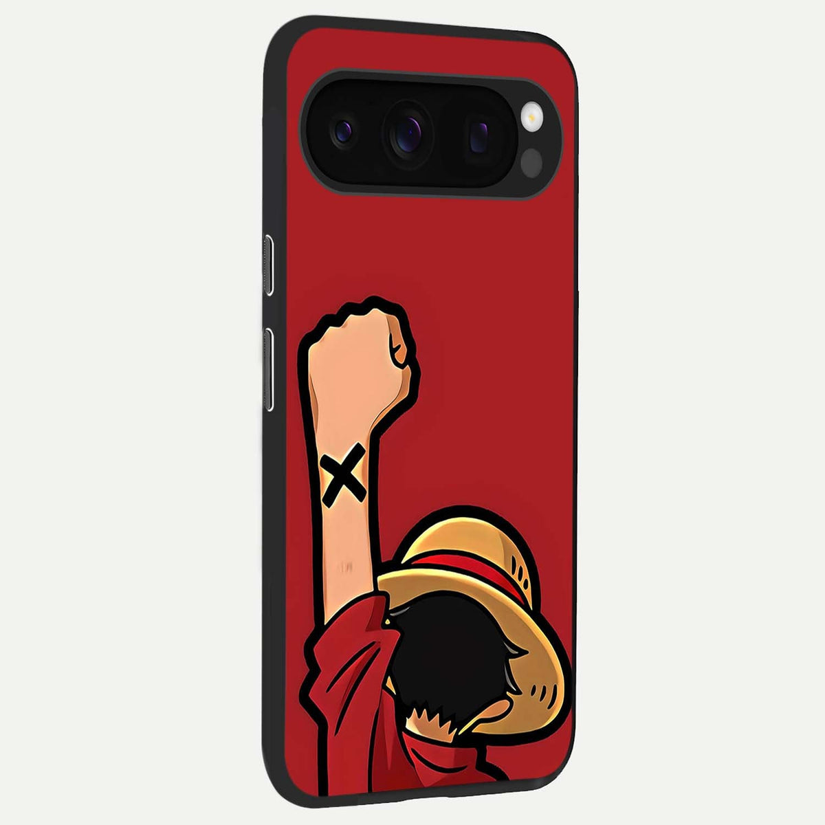  Luffy X Spirit back cover For Google Pixel 10 Pro slim fit glass case with vibrant aesthetic design
