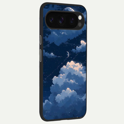  Moon Dream Haze back cover For Google Pixel 10 Pro slim fit glass case with vibrant aesthetic design