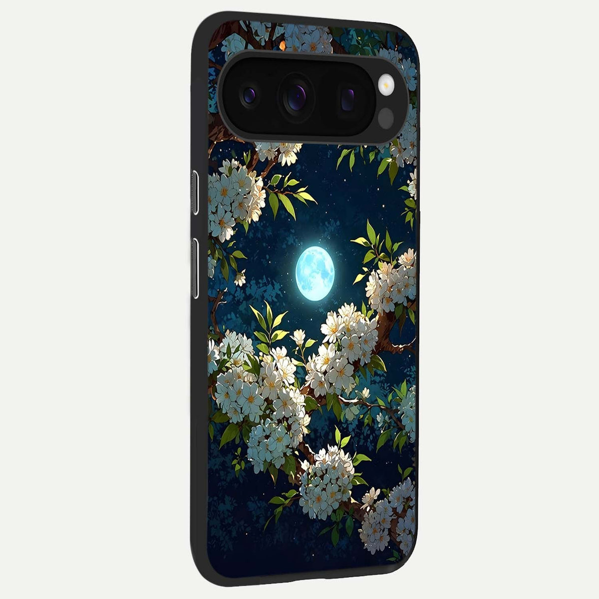  Moonlit Blossom Dream back cover For Google Pixel 10 Pro slim fit glass case with vibrant aesthetic design