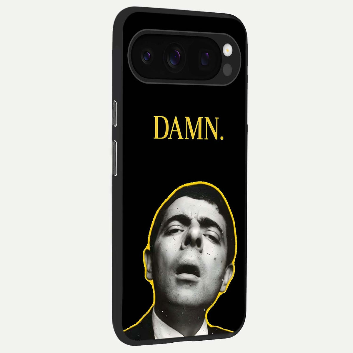  Mr Bean Damn back cover For Google Pixel 10 Pro slim fit glass case with vibrant aesthetic design