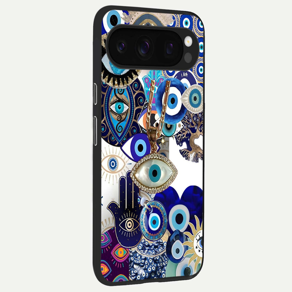 Mystic Charm Eye back cover For Google Pixel 10 Pro slim fit glass case with vibrant aesthetic design