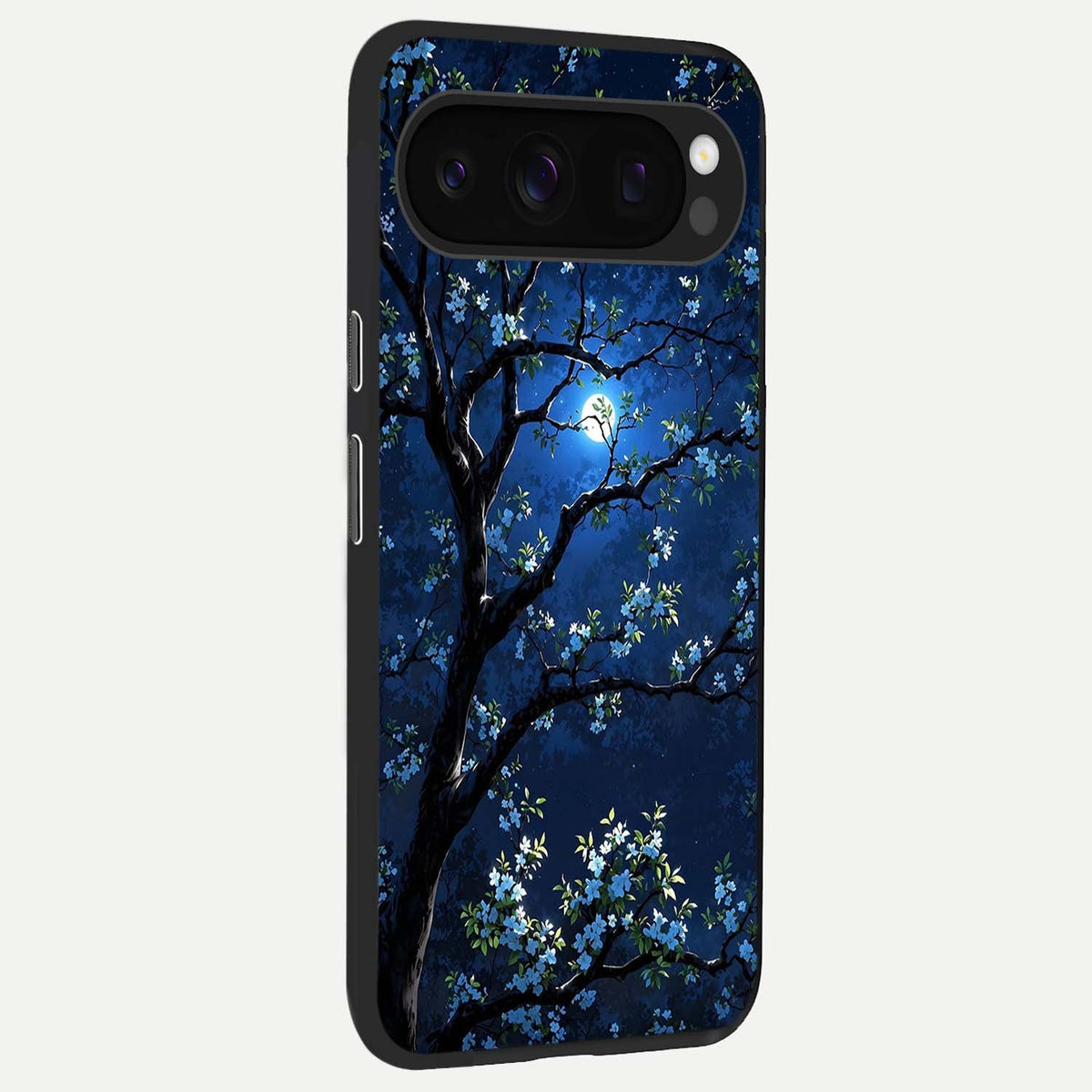  Mystic Floral Night back cover For Google Pixel 10 Pro slim fit glass case with vibrant aesthetic design