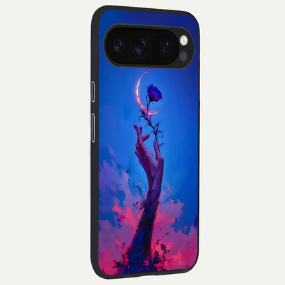  Mystic Hand back cover For Google Pixel 10 Pro slim fit glass case with vibrant aesthetic design