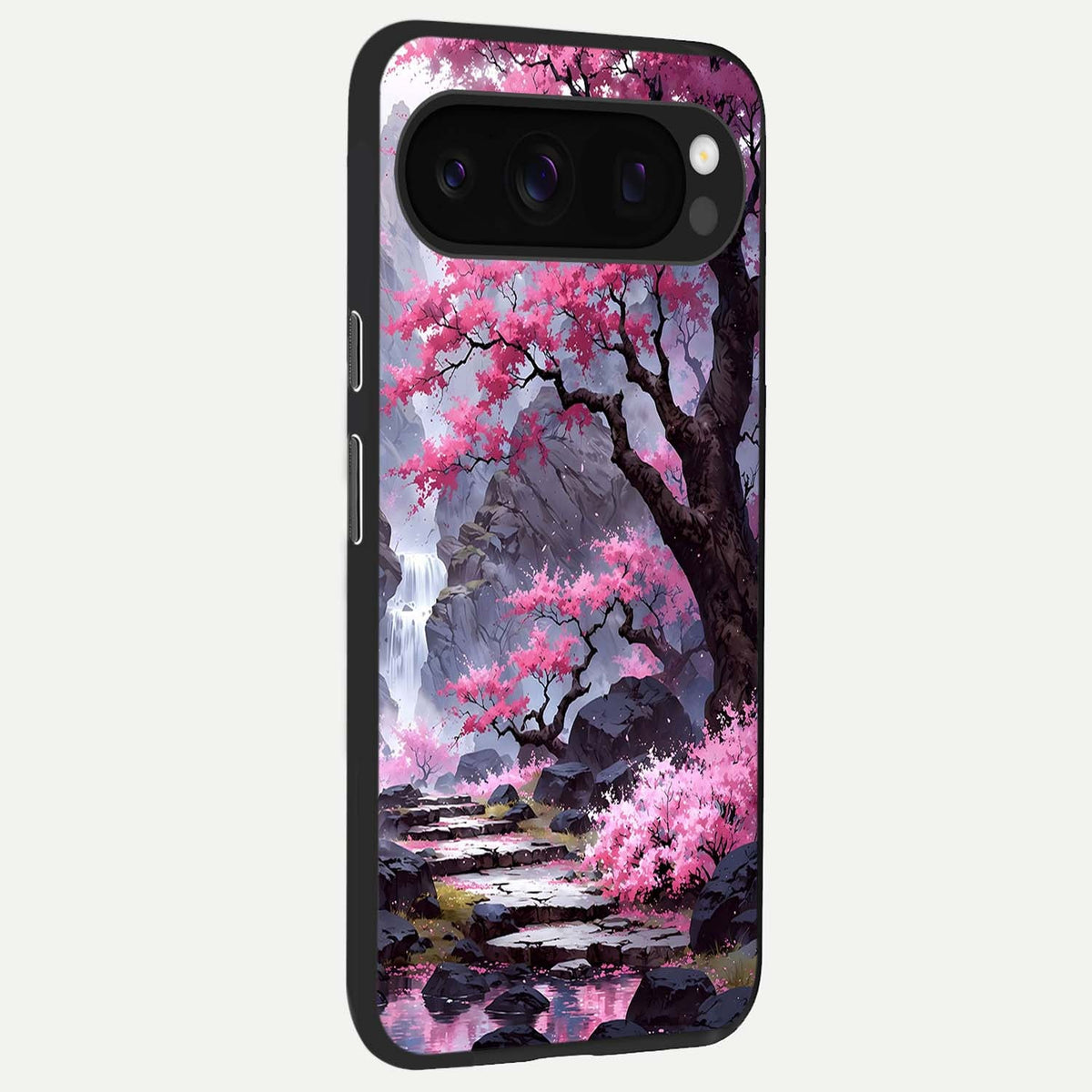  Pink Sunflower Glow back cover For Google Pixel 10 Pro slim fit glass case with vibrant aesthetic design