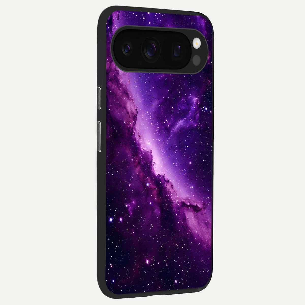  Purple Shade Sky back cover For Google Pixel 10 Pro slim fit glass case with vibrant aesthetic design