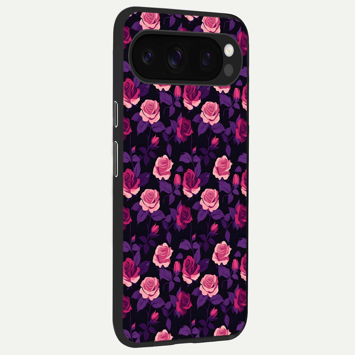  Rose Garden Twilight back cover For Google Pixel 10 Pro slim fit glass case with vibrant aesthetic design