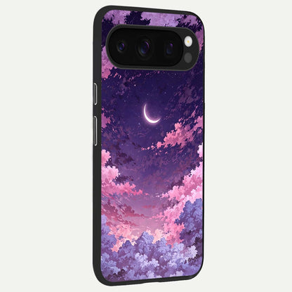  Sky Drift Clouds back cover For Google Pixel 10 Pro slim fit glass case with vibrant aesthetic design