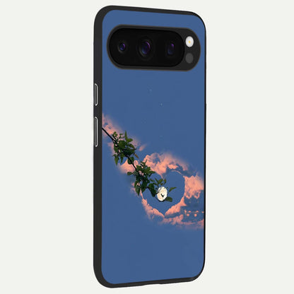  Sky Under Tree back cover For Google Pixel 10 Pro slim fit glass case with vibrant aesthetic design