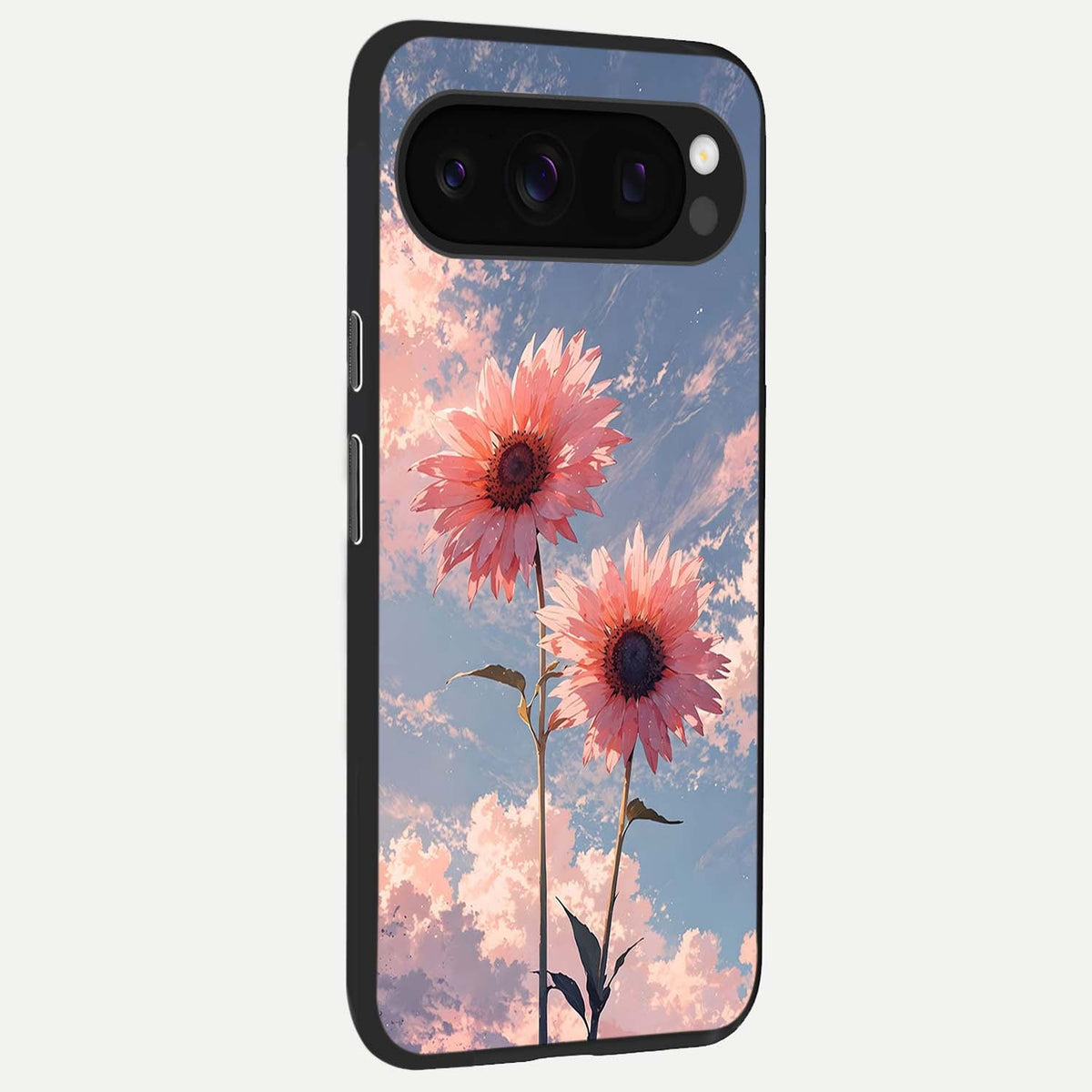  Sun Moon Balance back cover For Google Pixel 10 Pro slim fit glass case with vibrant aesthetic design