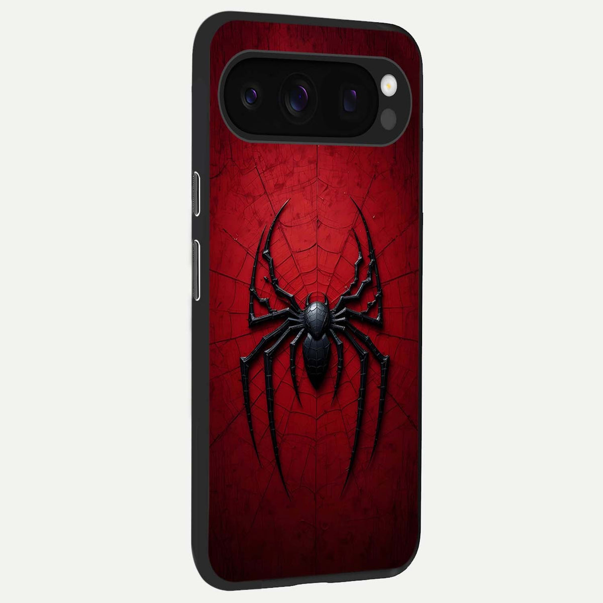  Superhero Web Emblem back cover For Google Pixel 10 Pro slim fit glass case with vibrant aesthetic design