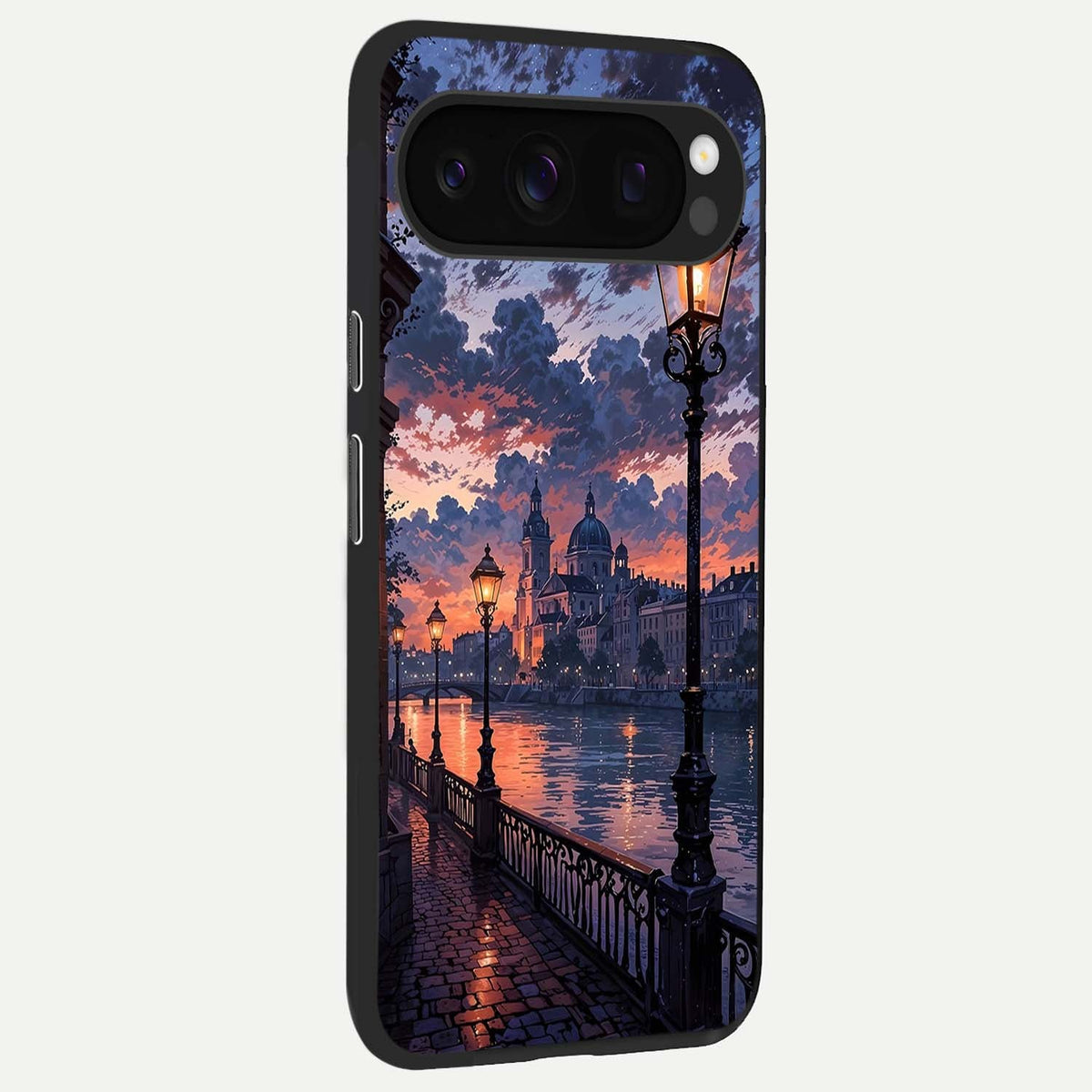  Twilight River Lights back cover For Google Pixel 10 Pro slim fit glass case with vibrant aesthetic design
