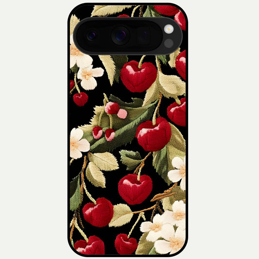  Blooming Spendor Bird Glass Case For Google Pixel 10 Pro XL back cover – full design glossy printed glass finish