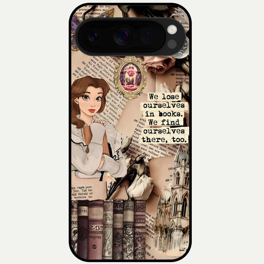  Bookish Dream World Glass Case For Google Pixel 10 Pro XL back cover – full design glossy printed glass finish