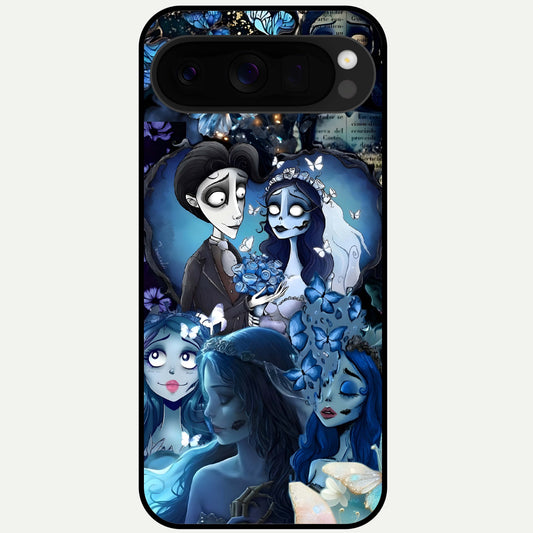  Butterfly Ghost Soul Glass Case For Google Pixel 10 Pro XL back cover – full design glossy printed glass finish