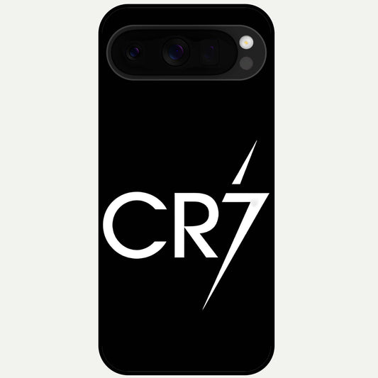  CR7 Elite Strike Glass Case For Google Pixel 10 Pro XL back cover – full design glossy printed glass finish