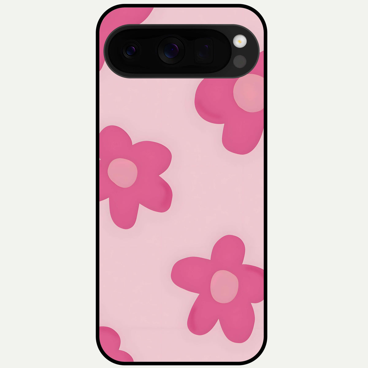  Candy Bloom Dreams Glass Case For Google Pixel 10 Pro XL back cover – full design glossy printed glass finish