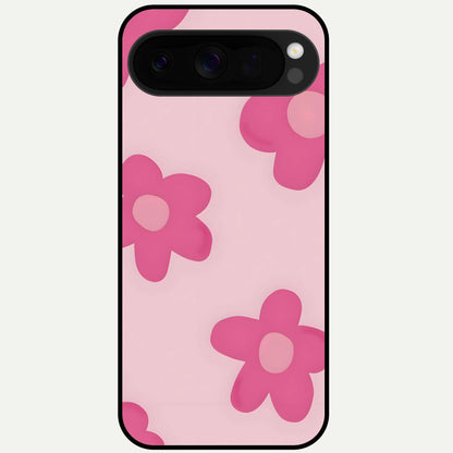  Candy Bloom Dreams Glass Case For Google Pixel 10 Pro XL back cover – full design glossy printed glass finish