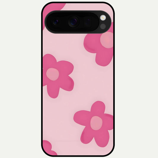  Candy Bloom Dreams Glass Case For Google Pixel 10 Pro XL back cover – full design glossy printed glass finish